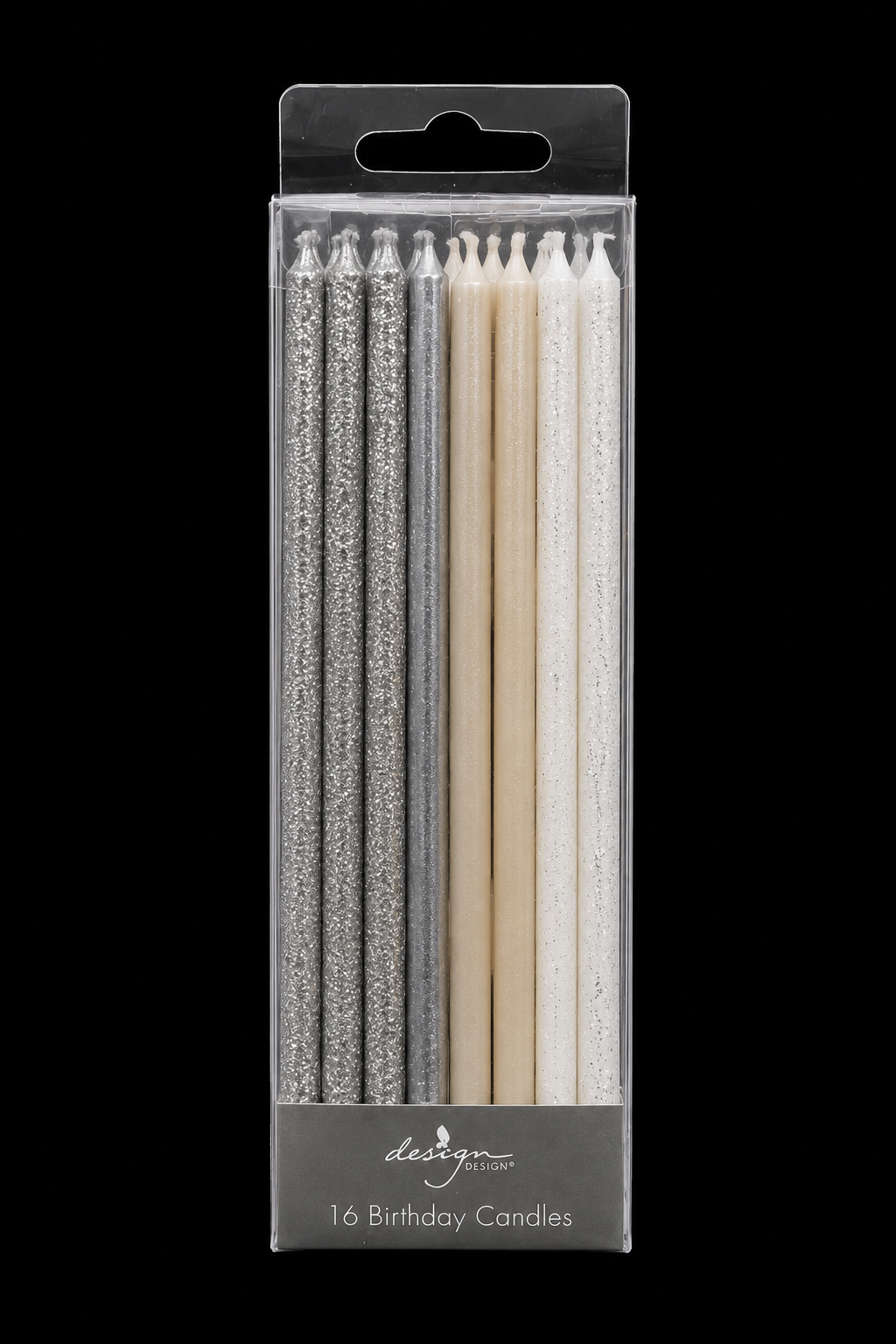 Candles ‘’ Extra Tall Ombré Silver’’