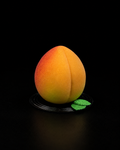 Peach mousse