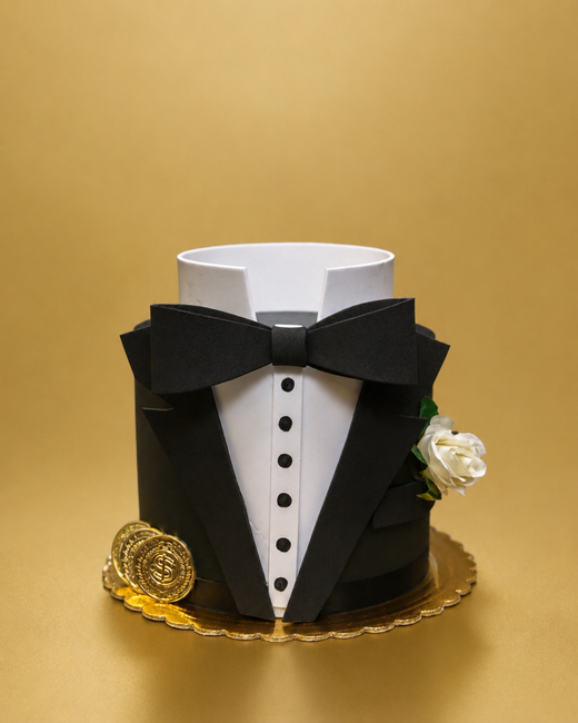 Black Tuxedo Cake 6’’