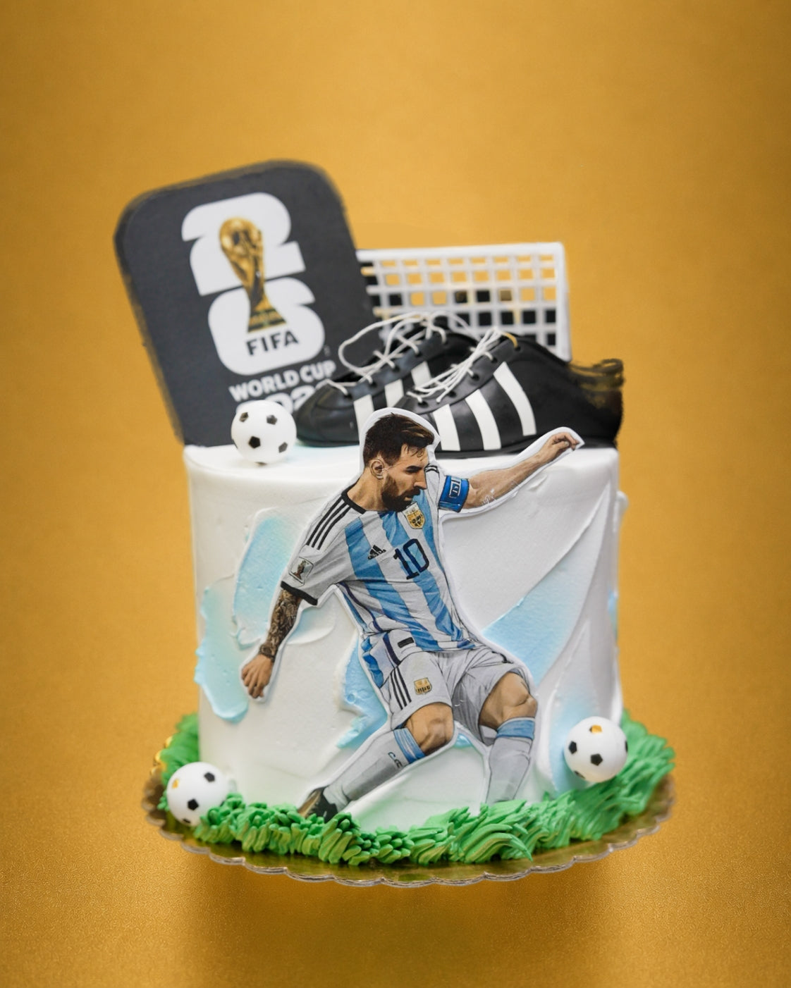 Soccer Themed Cake