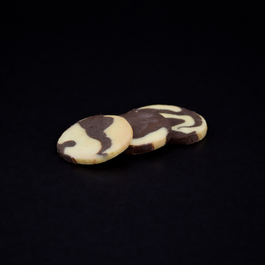 Chocolate Vanilla Marble Cookie (1 LB )